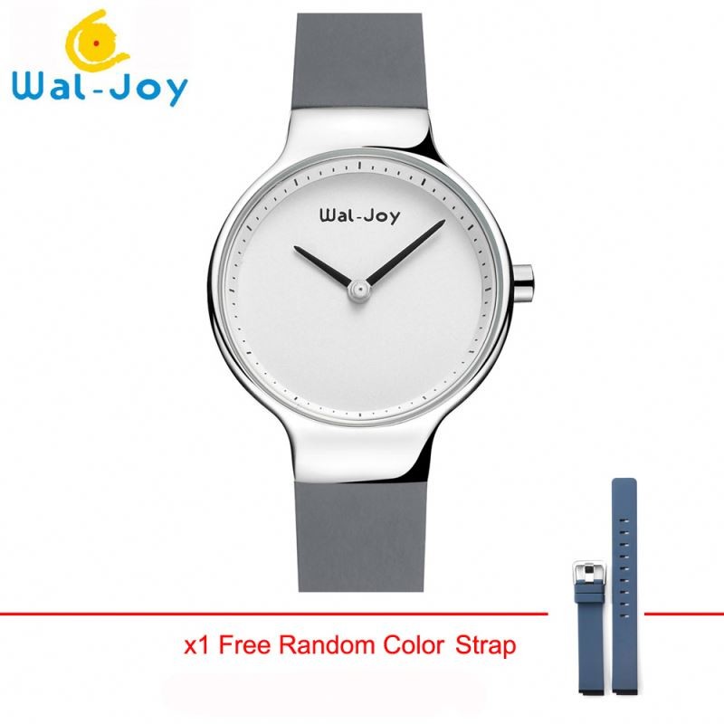 WJ9008 Personality Interchangeable Silicone Strap Stylish High Quality Wal-Joy Brand Watch
