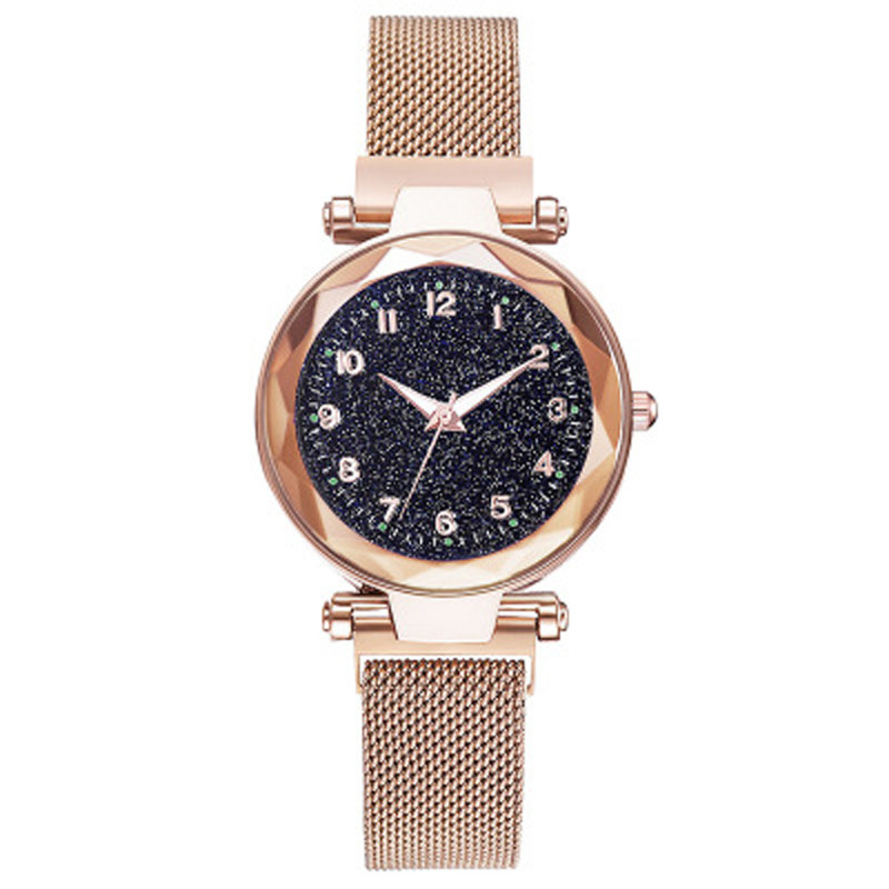 WJ-8481China Good Quality Fashion Smart Quartz Alloy Case Night Lights Magnetic Belt Watch