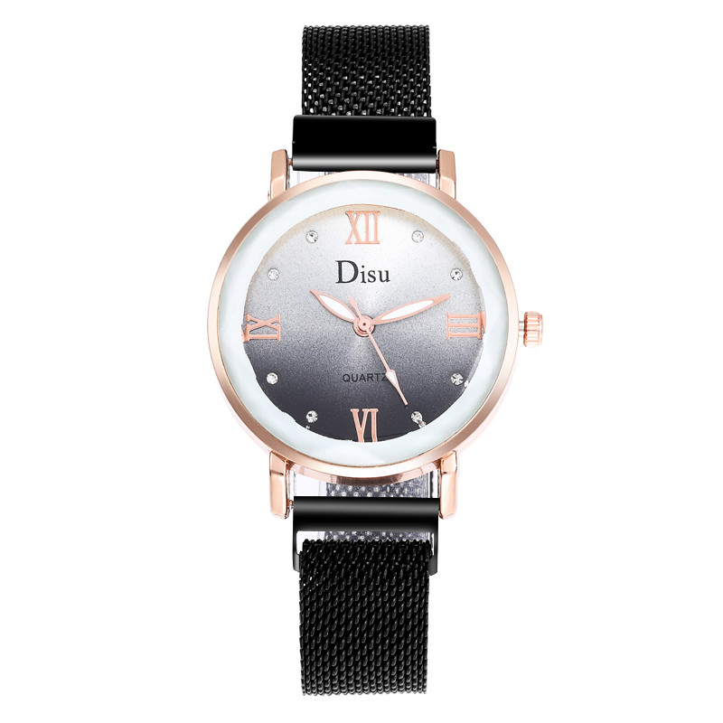 WJ-8458 New Fashion Watch Ladies Chinese Good Quality Magnetic Watch Strap Stainless Steel Band Watch