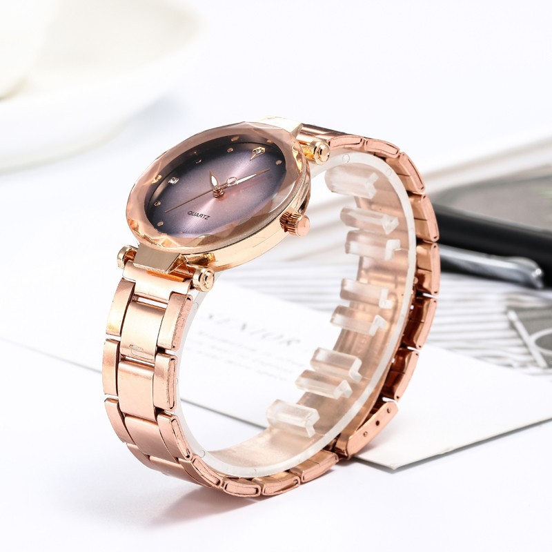 WJ-7779 Women Wrist Gold Ladies Fashion Hand Watch