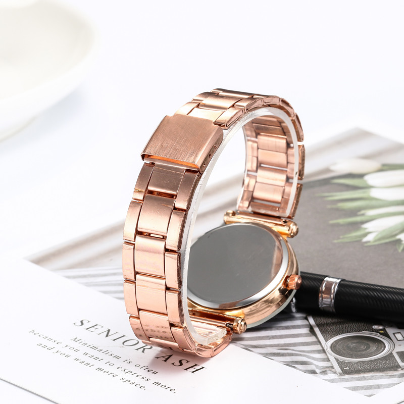 WJ-7779 Women Wrist Gold Ladies Fashion Hand Watch