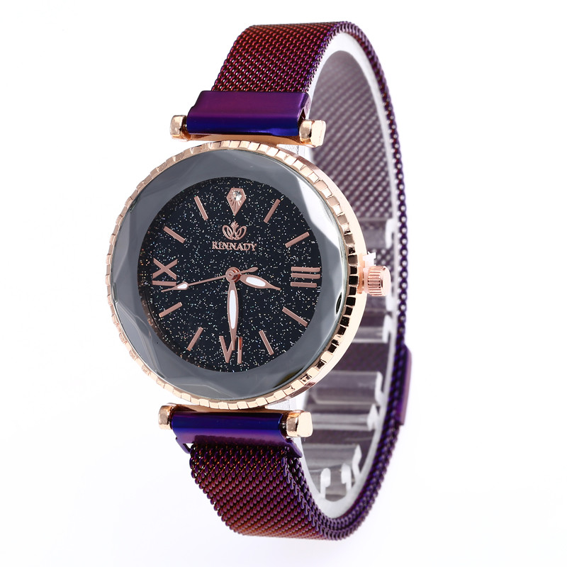 WJ-7866 Minimalist Starry Sky Dial Beautiful Unique Design Woman Watch Best Gift Vogue Magnet Buckle Dress Lady Watch