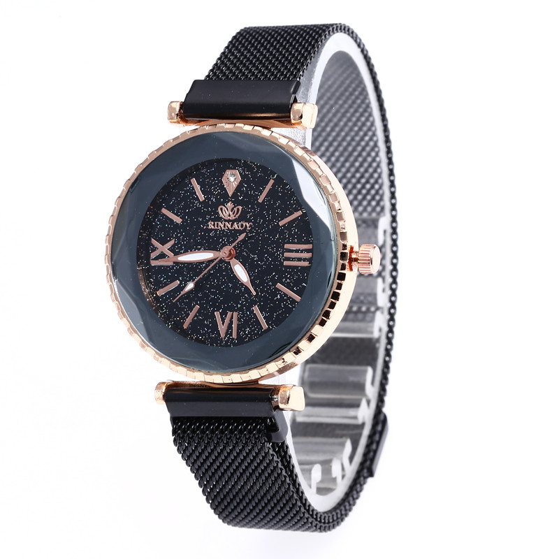 WJ-7866 Minimalist Starry Sky Dial Beautiful Unique Design Woman Watch Best Gift Vogue Magnet Buckle Dress Lady Watch