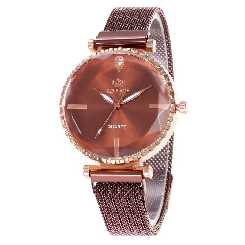 WJ-8557 Vogue New Arrival Milan Magnetic Buckle Watch For Ladies Charming Unique Cute Multicolor Mesh Belt Women Wristwatch