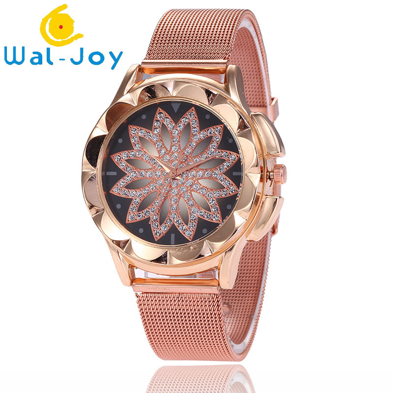 WJ-7811 New Sleek Minimalist Versatile Diamond Alloy Ladies Watch Creative Personality Quartz Watch