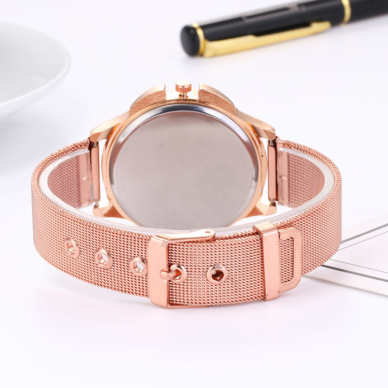 WJ-7811 New Sleek Minimalist Versatile Diamond Alloy Ladies Watch Creative Personality Quartz Watch