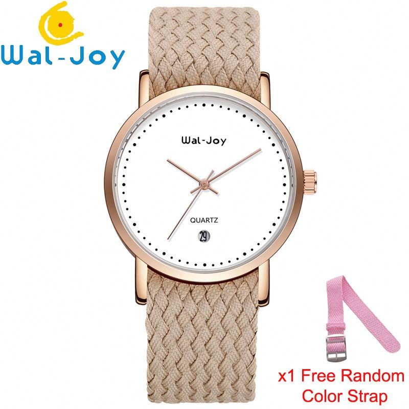 WJ9007 Nylon Strap Wal-Joy Brand Hot Sale Strap Can Move Fashion Woman Watches