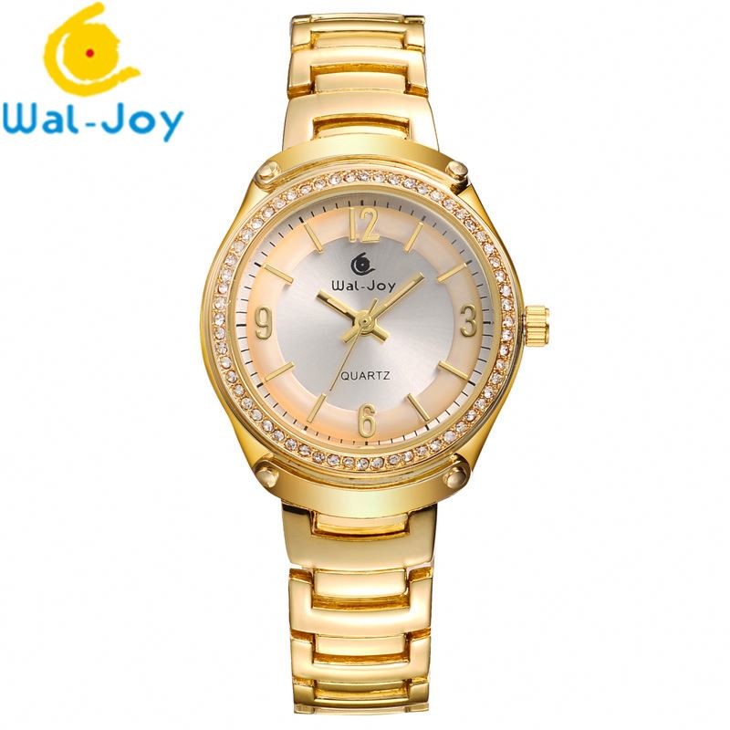 Wal-Joy Brand Stainless Steel Back Japan Movement Women Waterproof Watch WJ9005