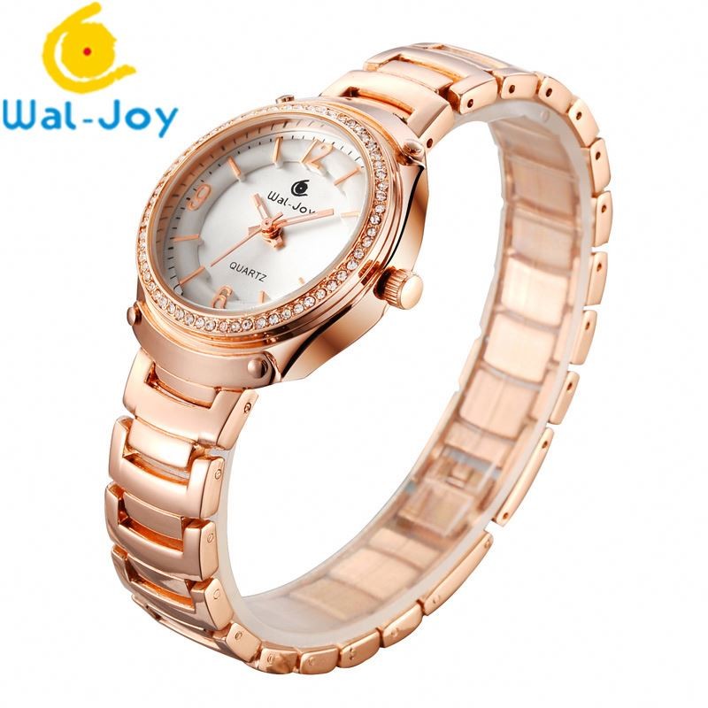 Wal-Joy Brand Stainless Steel Back Japan Movement Women Waterproof Watch WJ9005