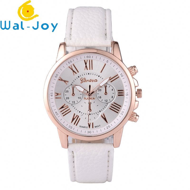 WJ-3946 Factory Direct Cheap Watch Best Selling PU Leather Promotional Woman Watches Girl HandWatch for Student