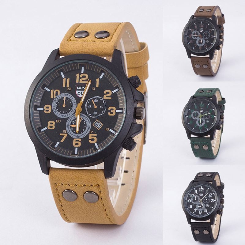 WJ-4613 Unique Canvas Strap Fashion Calendar High Quality Men Wrist Watches
