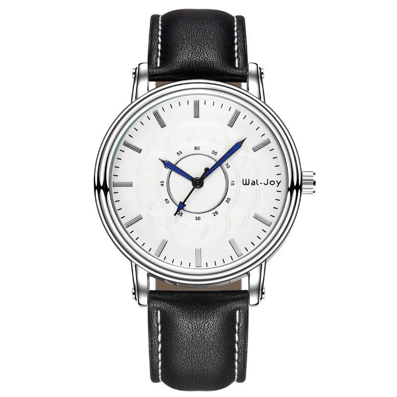 WJ-8108 Waterproof Leather Band Simple Fancy Feature Charming Quartz Waterproof OEM Custom Watch