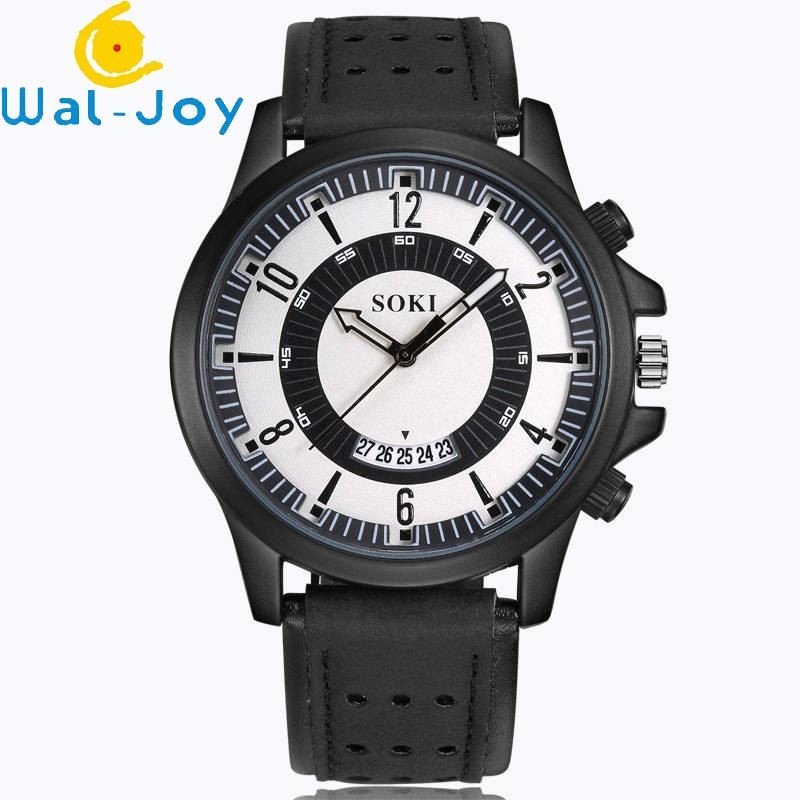 WJ-6931 New Arrival Quartz Calendar Fashion Sport Hand Watch Man
