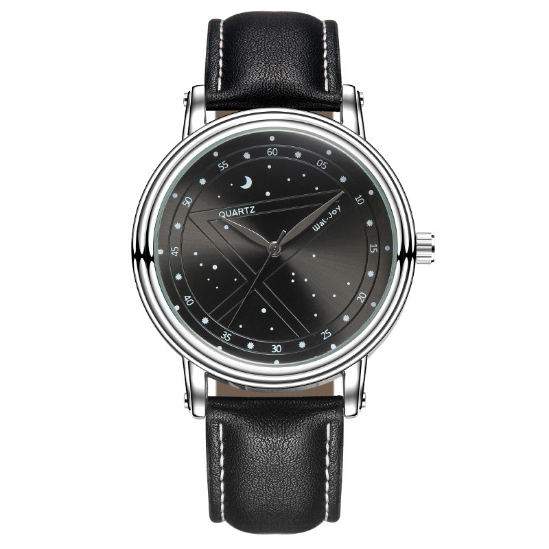 WJ-8109 Yiwu Factory Direct Quartz Watch Wholesale Low MOQ OEM Wristwatch High Quality Leather Watch For Men