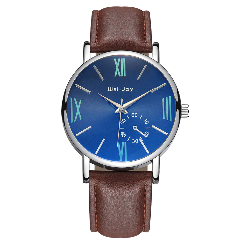 WJ-8102 Hot Sale Charming High Quality OEM Watch High Quality Leather Band LOW Quantity Custom Watch For Male