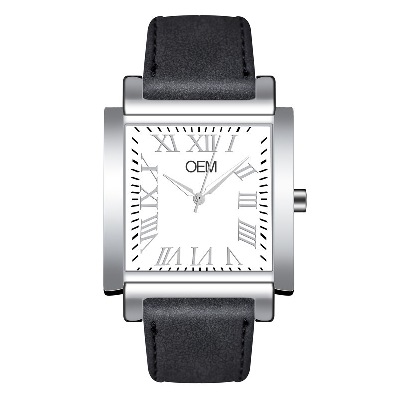 WJ-8793 Newest 2019 Alloy Case Black Color Hptsale Waterproof Small MOQ:100pcs Men OEM Watch