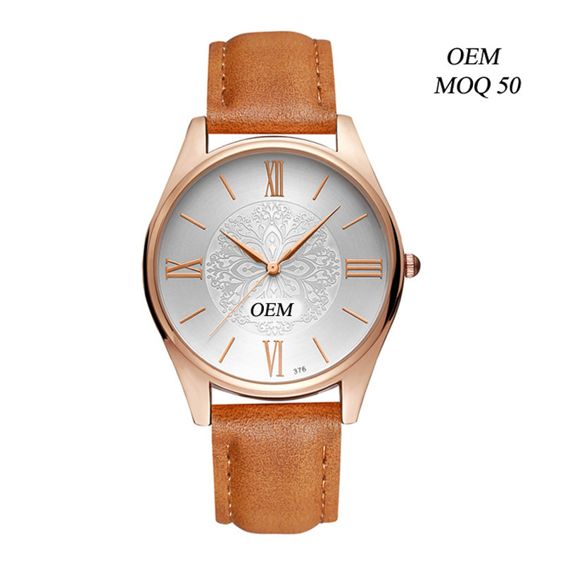 WJ-8104 Waterproof Quartz Wristwatch Leisure Fashion Business Men's Watch Popular Small MOQ OEM Watch